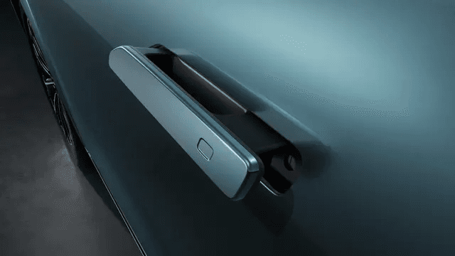 Hidden door handles